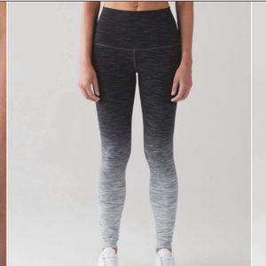 Lululemon Wunder Under Pant Hi-Rise Ombre Melange Size 4